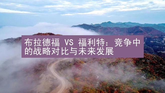 布拉德福 VS 福利特：竞争中的战略对比与未来发展